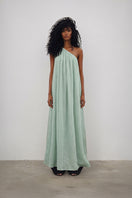 Deme By Gabriella Libra Gown featuring elegant fabric and flowing design, perfect for formal occasions.