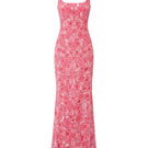 Raishma Sybil Gown in elegant fabric with intricate detailing and a flowing silhouette, perfect for formal occasions.