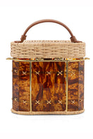 Waiwai Rio Copan Turtle Top Handle Bag showcases a stylish, eco-friendly tote with turtle design and sturdy handles.