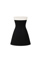 FIORA MINI SATIN DRESS