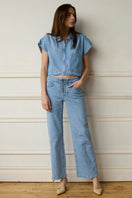 TT Studios Mikey Jean in South Street, stylish denim jeans with classic fit and detailed stitching, perfect for casual wear.