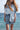 MEMORIES OF NICE MEDITERRANEAN MIST BLUE SILK SHORT SET - CULT MIA