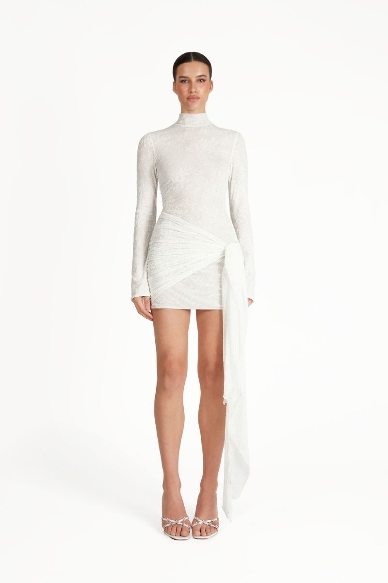 Khanum's KALESY MINI DRESS IN White | Cult Mia Khanum's KALESY MINI DRESS IN White | Cult Mia