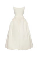 Beige Violet Transformer maxi dress by Balykina featuring a flowing silhouette and elegant design.