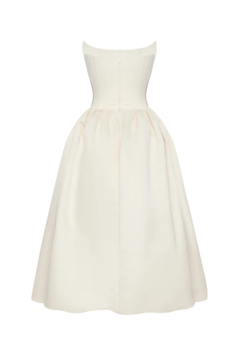 Beige Violet Transformer maxi dress by Balykina featuring a flowing silhouette and elegant design.