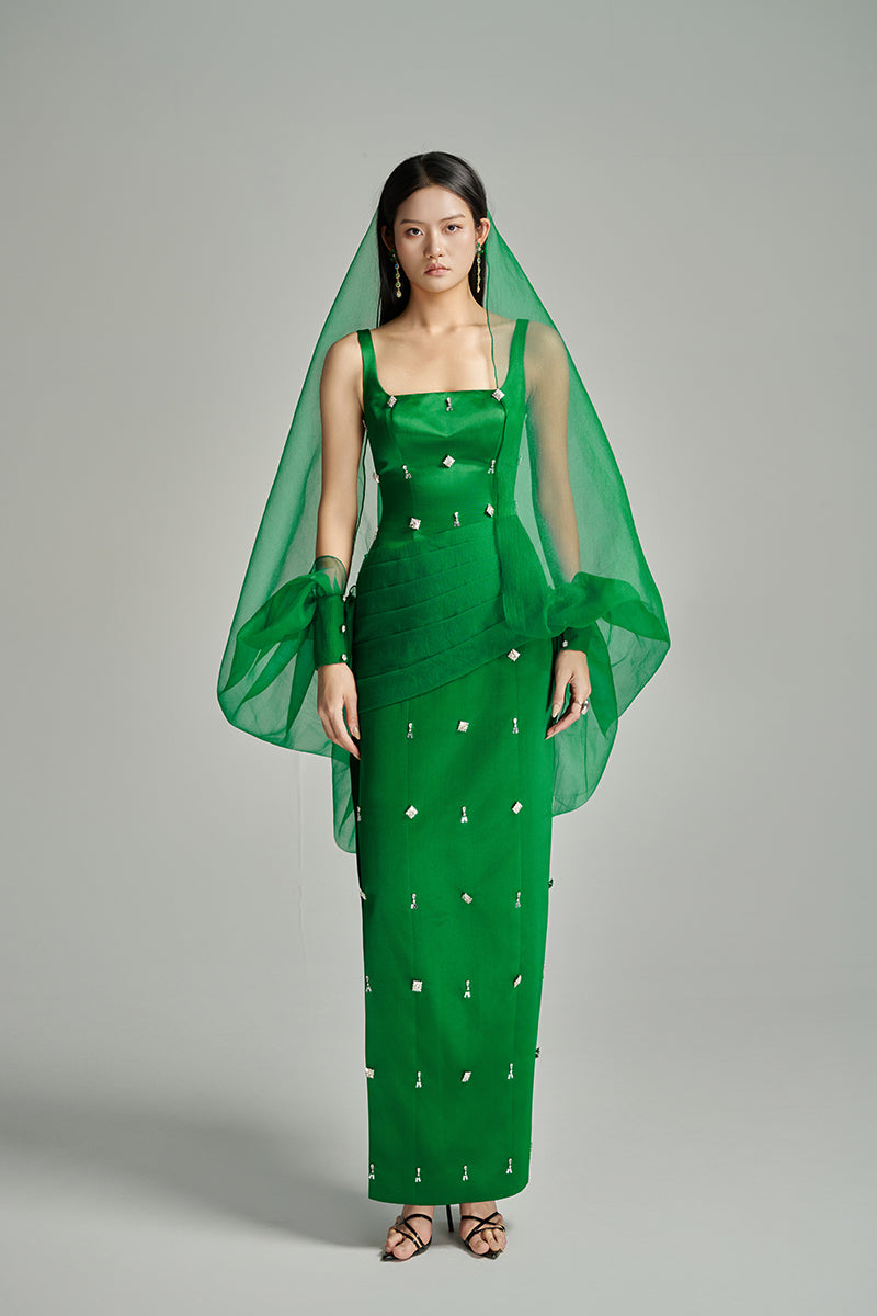 CULT MIA X HAPPY CLOTHING SIENNA SHEATH COLD SHOULDER MAXI DRESS IN GREEN | CULT MIA | HAPPY CLOTHING CULT MIA X HAPPY CLOTHING SIENNA SHEATH COLD SHOULDER MAXI DRESS IN GREEN | CULT MIA | HAPPY CLOTHING