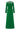 GREEN ROUND CRYSTAL EMBELLISHED GOWN - CULT MIA