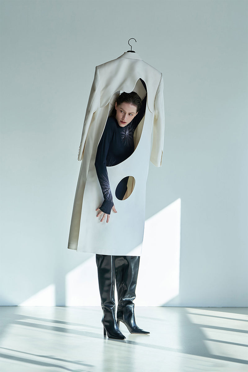 ASTRAL COUTURE WOOL COAT - CULT MIA