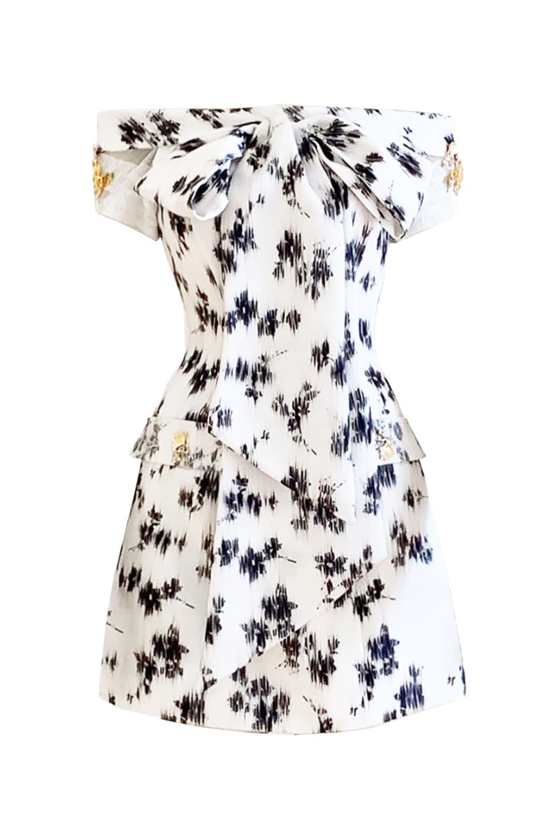 FLORAL MINI DRESS - CULT MIA