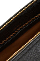 Black VIKELE STUDIO Denise mini shoulder bag with sleek design and compact size, perfect for casual or evening wear.