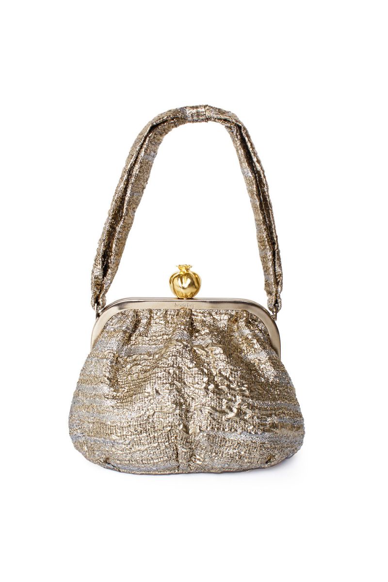 POMEGRANATE ON AURORA BELLA SHOULDER BAG - CULT MIA