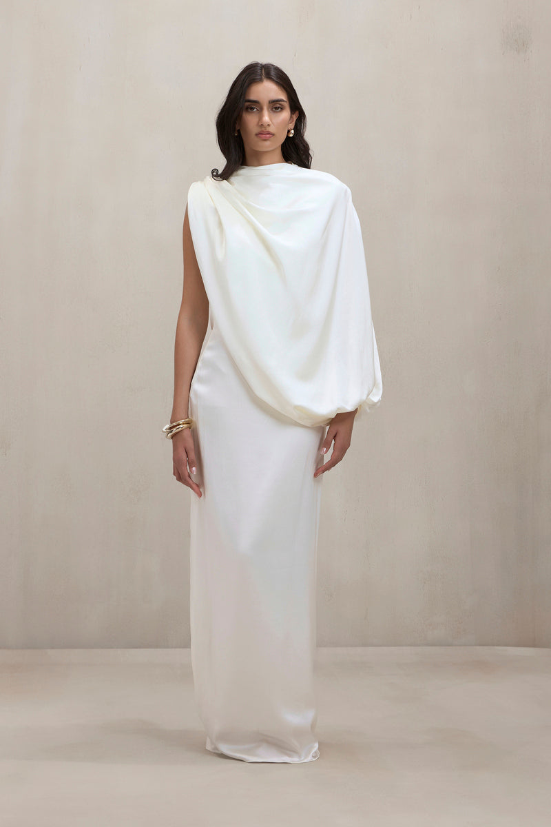 TALIA GOWN IN OFF WHITE | CULT MIA TALIA GOWN IN OFF WHITE | CULT MIA