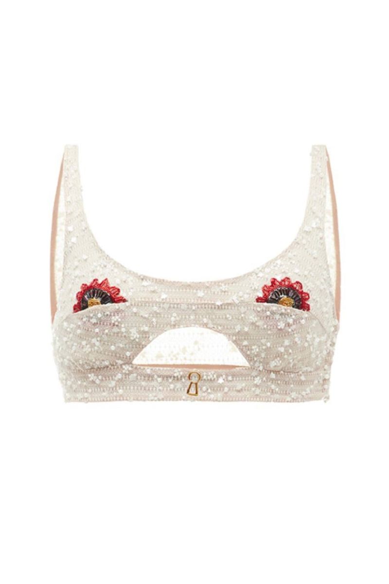 BEAD TOP IN MILK - CULT MIA