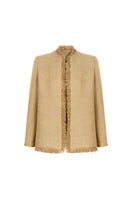 Montsand Gold Julia Jacket, stylish women's jacket with gold-tone design, featuring a tailored fit and premium fabric.