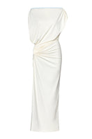 Baobab Waves Maxi Dress in Pastello with flowing fabric and pastel colors, perfect for summer or casual occasions.