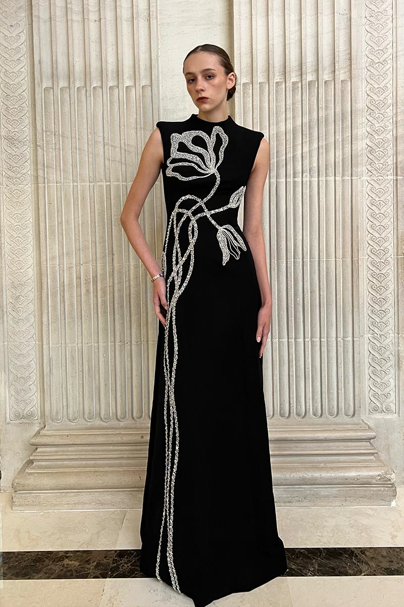 FLARED CAPE SLEEVES STRAIGHT MIDI DRESS - CULT MIA
