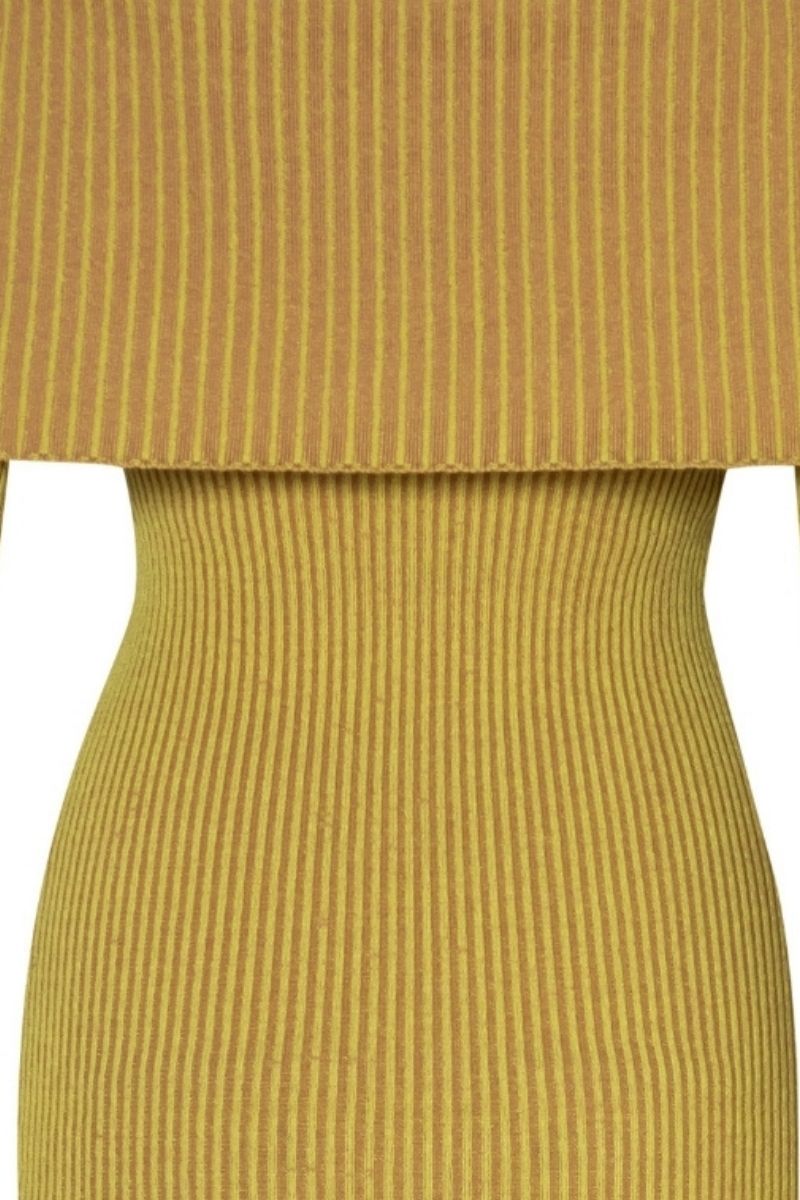 KENTO DRESS IN CITRUS SUNSET - CULT MIA