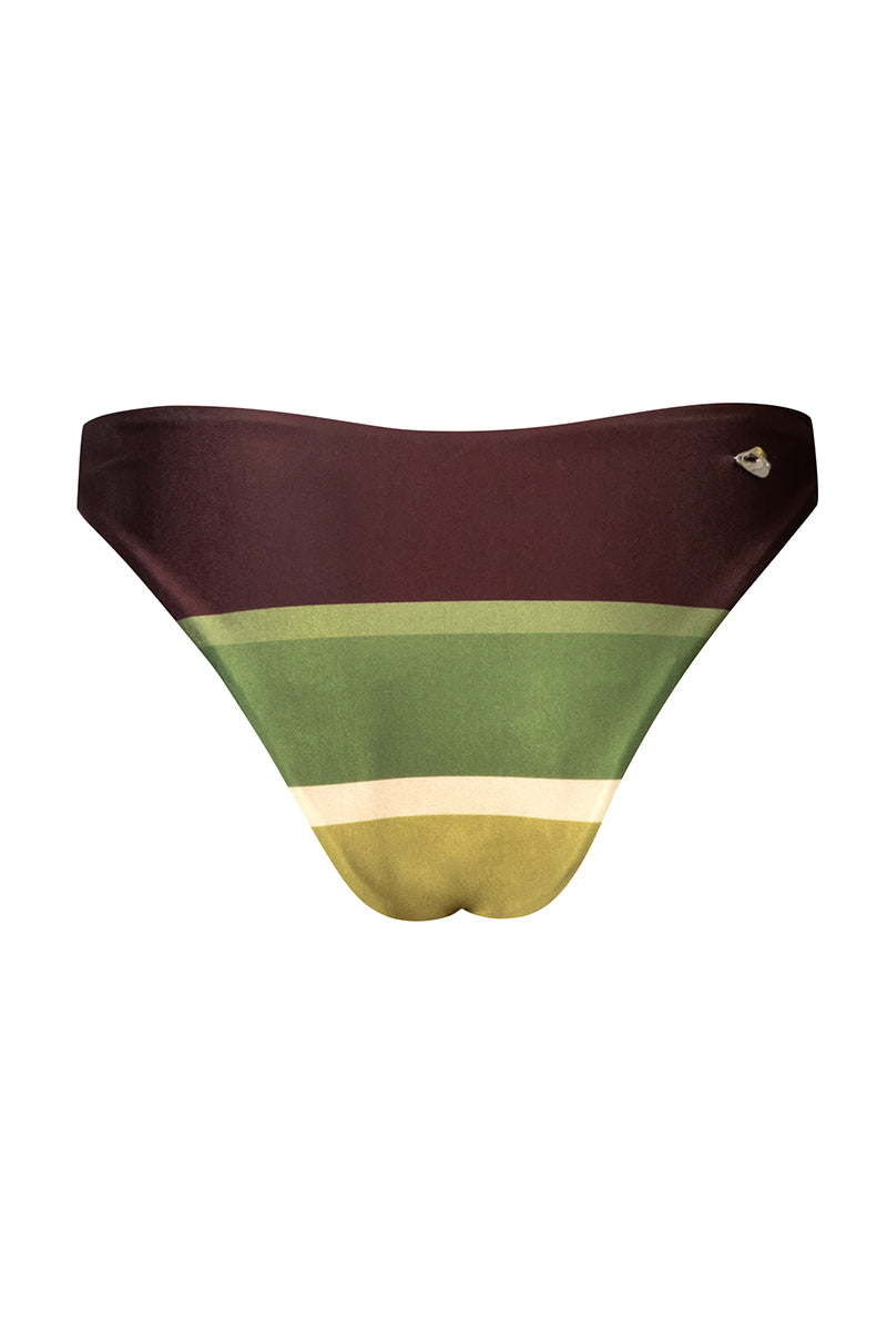 Baobab Zoe bikini bottom in Limonata color, bright yellow bikini bottom with adjustable ties, perfect for beach or pool.