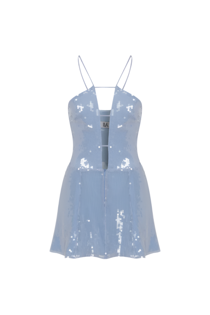 EMMA DRESS IN BLUE - CULT MIA