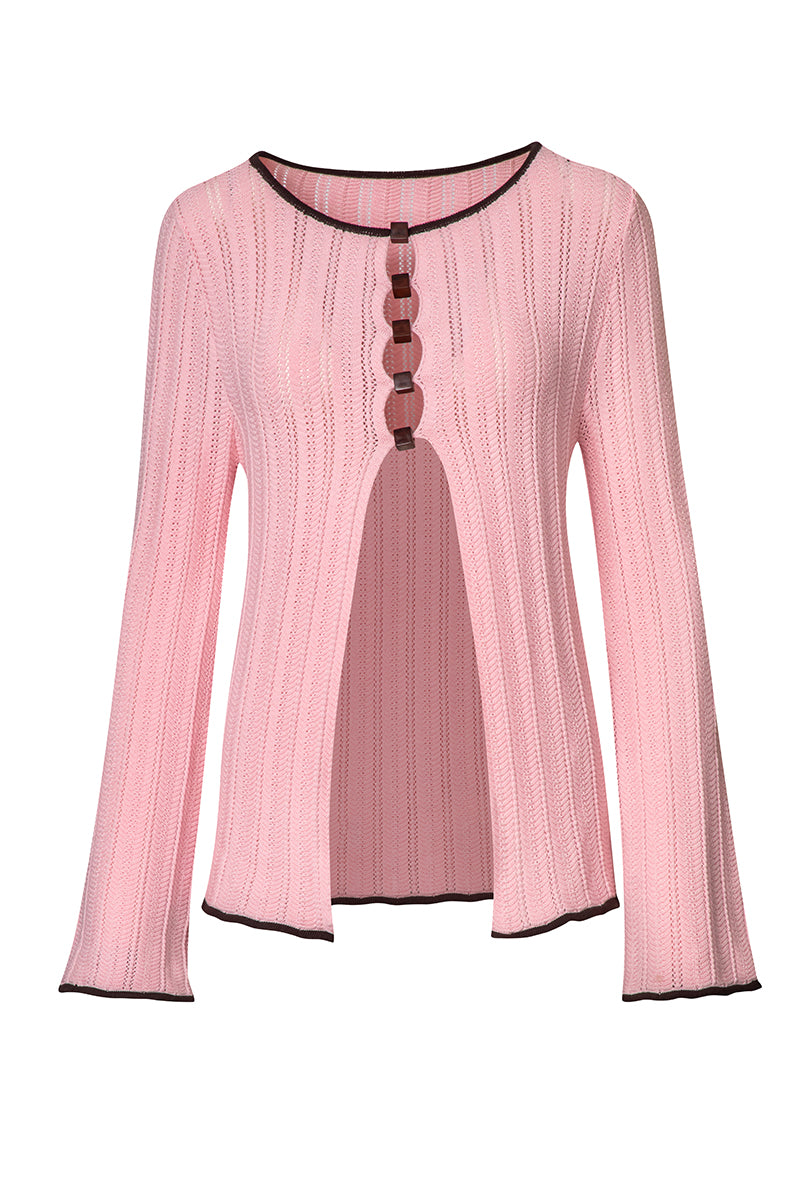 Baobab Corsica top in Vita Rosa, stylish women's sleeveless blouse with floral pattern and relaxed fit.