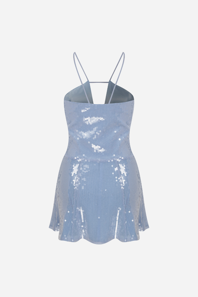 EMMA DRESS IN BLUE - CULT MIA