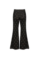 Onalaja Bee Crystal denim jeans showing classic blue fabric with crystal embellishments and a slim fit design.