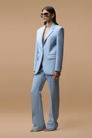 Sky blue CLARA co-ords set by MATTERS featuring a matching top and pants, styled in a relaxed, coordinated outfit.