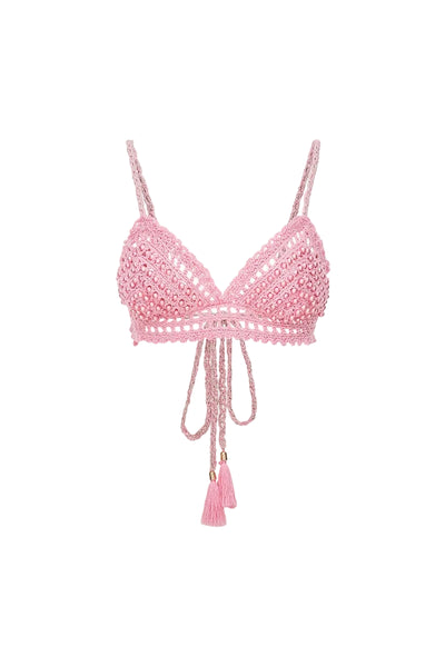 ROSE HANDMADE CROCHET BRA | CULT MIA | Andreeva