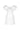 WINNIE WHITE BOW TIE A-LINE MINI DRESS - CULT MIA