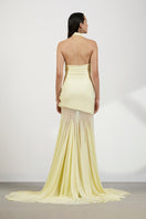 Deme By Gabriella Celeste Maxi Dress in flowing fabric with a flattering silhouette and elegant design.