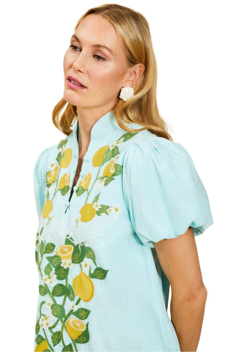elliana barong mini dress Elliana Barong Mini Dress in Ivory