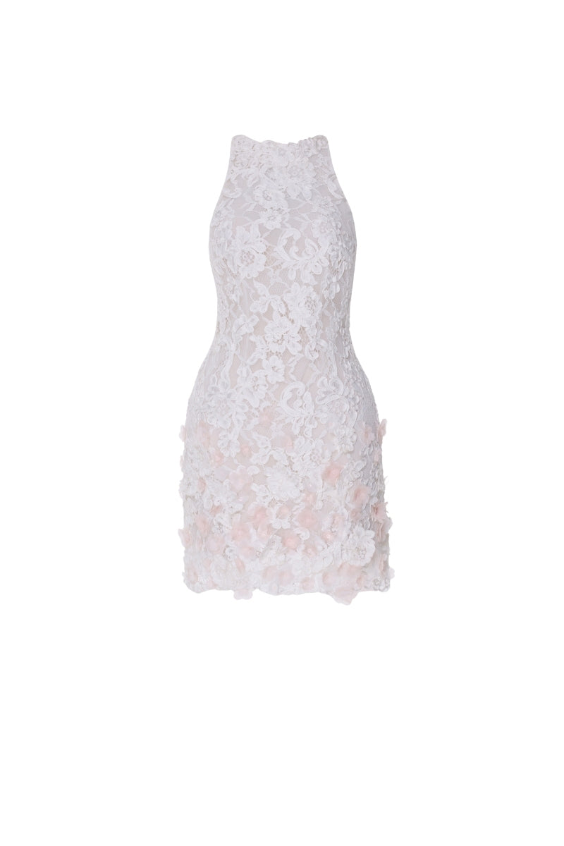 فستان ميشيل باللون العاجي