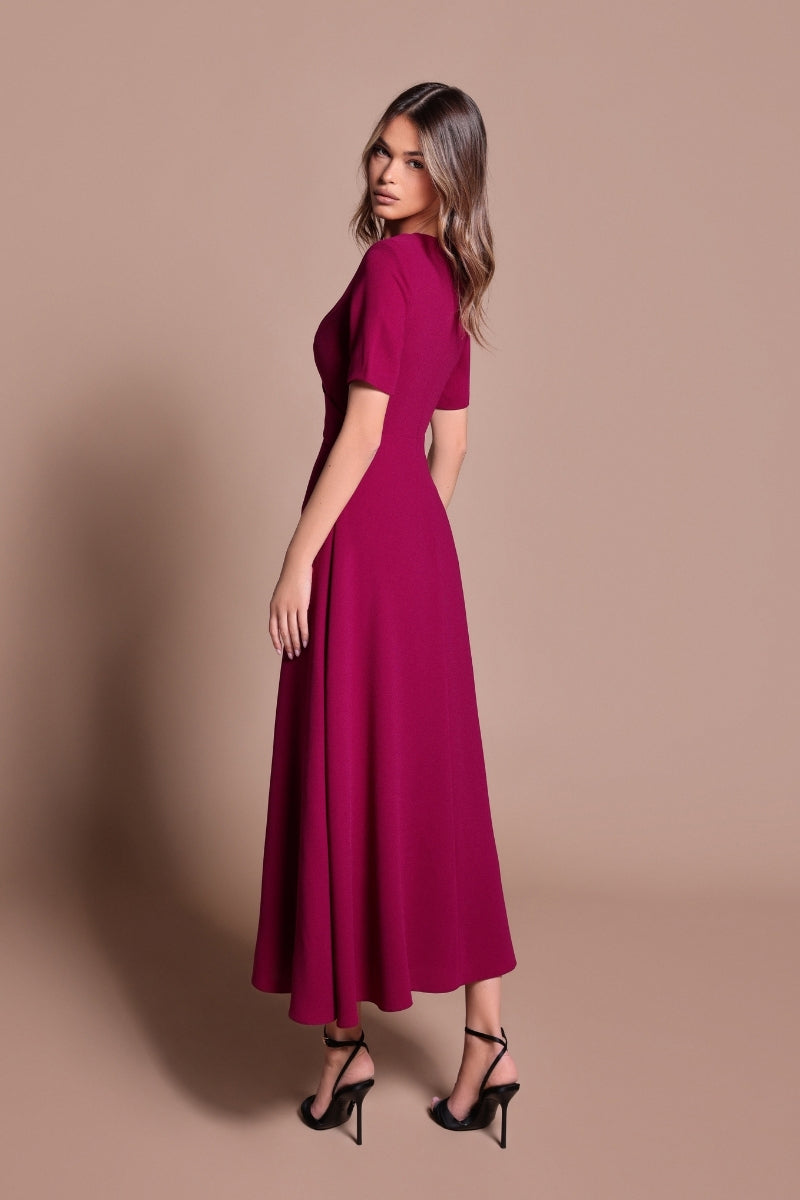 sangria purple dress The most beautiful dress in color sangria, made with organic cotton by @pact , #dress #longdress #springdress #summerdress #organiccottonfabric #organiccottondress #lifestyle #ootd #outfitidea