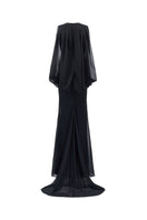 Elegant Calla Dress gown by Arti Apparel featuring a flowing design and intricate details, perfect for formal occasions.