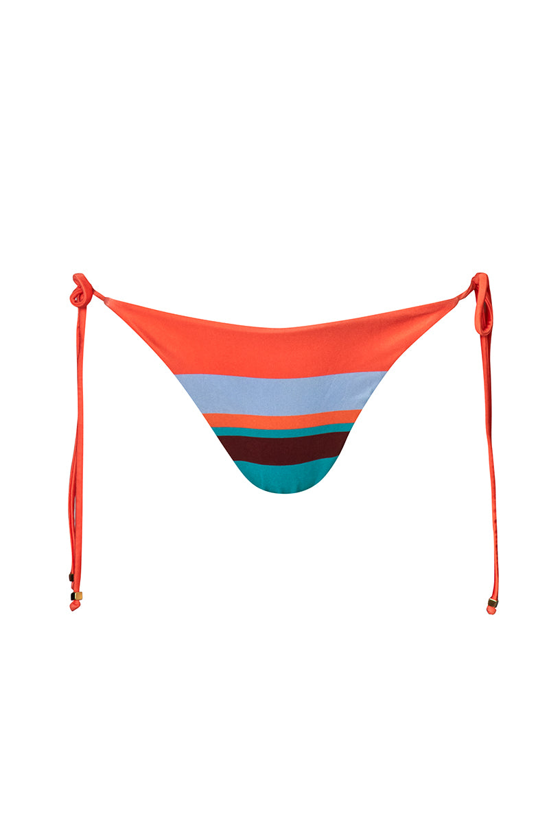 Baobab ROA bikini bottom in Funky Aperol color with a stylish, vibrant design, perfect for summer swimwear.