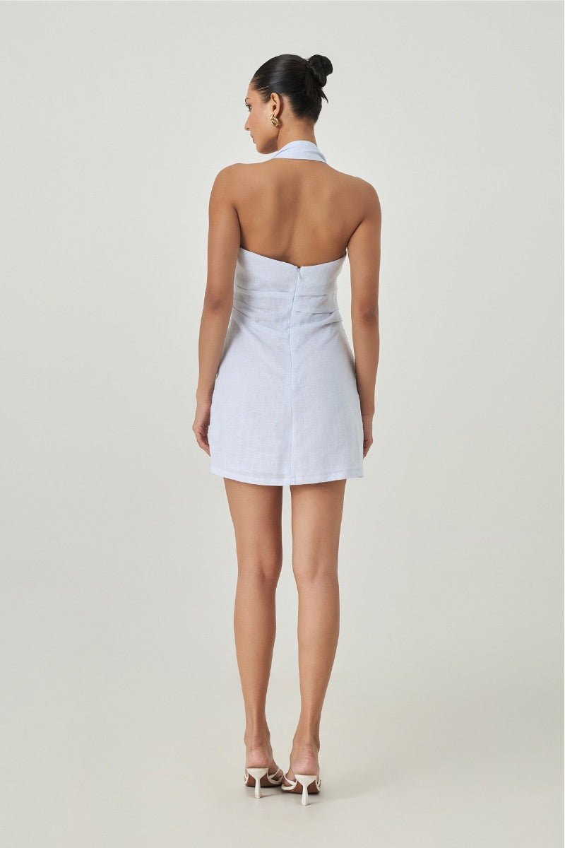 LUCIA DRESS IN ICE BLUE - CULT MIA