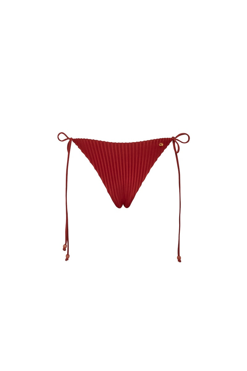 Baobab Roma bikini bottom in vibrant ceramic print, featuring a stylish and comfortable design for beachwear or poolside lounging.