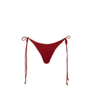 Baobab Roma bikini bottom in vibrant fabric, featuring a stylish cut and seamless design for a comfortable fit.