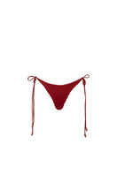 Baobab Roma bikini bottom in vibrant fabric, featuring a stylish cut and seamless design for a comfortable fit.