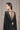 NATALIE BLACK TAFFETA CRYSTALS AT EPAULETTES DRESS | 21Six | CULT MIA