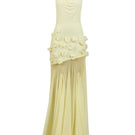 Deme By Gabriella Celeste Maxi Dress in flowing fabric with a vibrant floral pattern, full-length style, and sleeveless design.