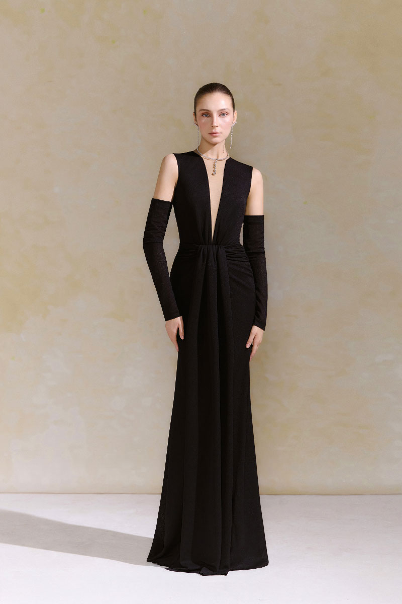 Elegant AIA DRESS maxi dress by Arti Apparel featuring flowing fabric and a stylish design, perfect for summer or casual occasions.