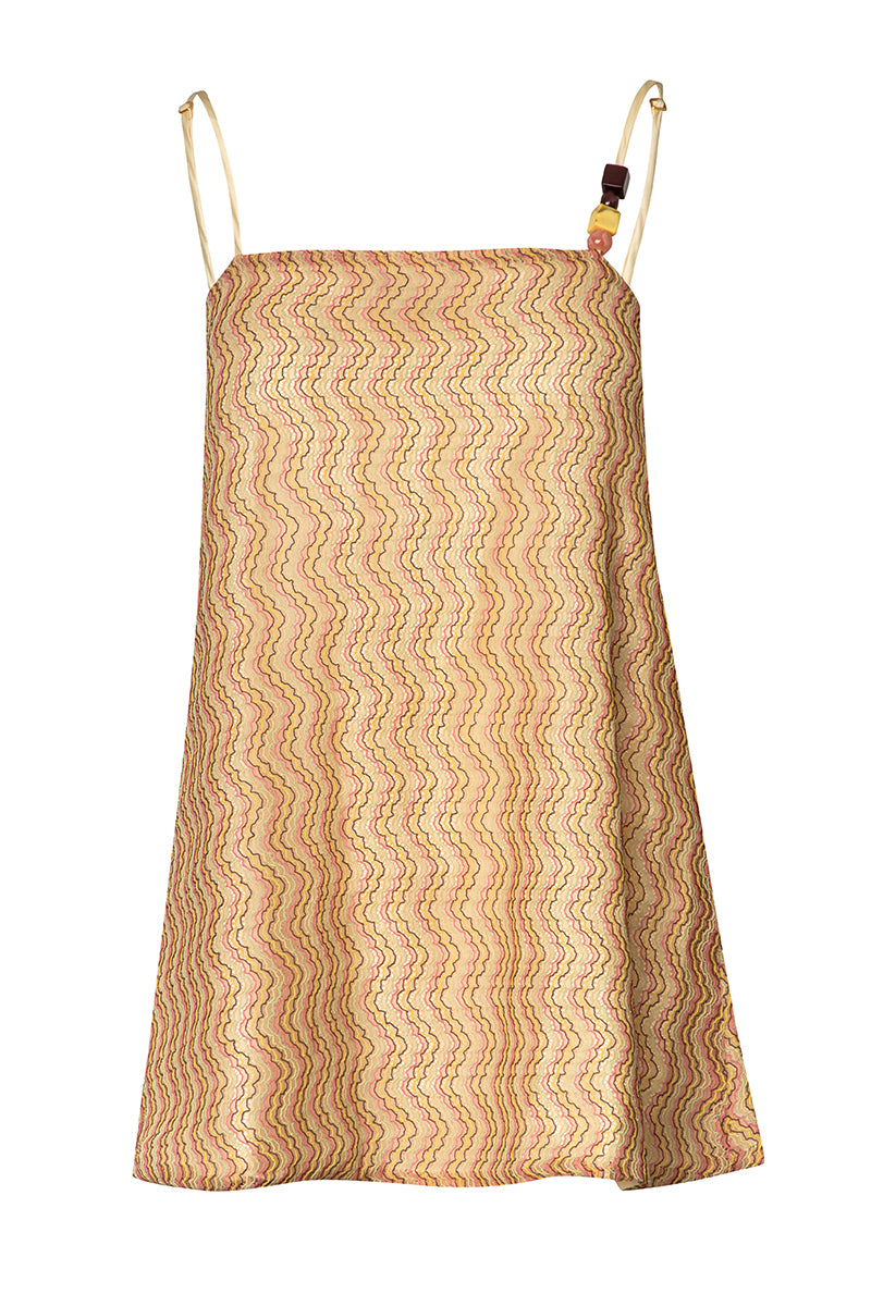 Baobab Porto Top in Festa, stylish women's blouse with vibrant pattern, short sleeves, and relaxed fit, perfect for casual wear.