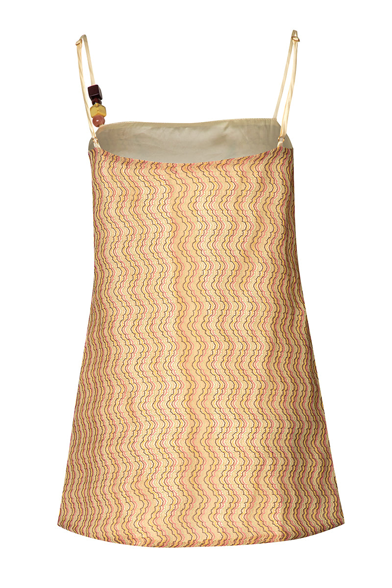 Baobab Porto Top in Festa, stylish women's top with vibrant fabric, featuring a relaxed fit and modern design.