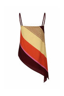 Baobab Noa top in terracotta rosata, stylish women's sleeveless blouse with a relaxed fit and vibrant color, perfect for casual wear.