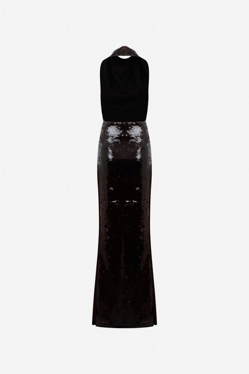 SYLVIA DRESS IN BURGUNDY - CULT MIA