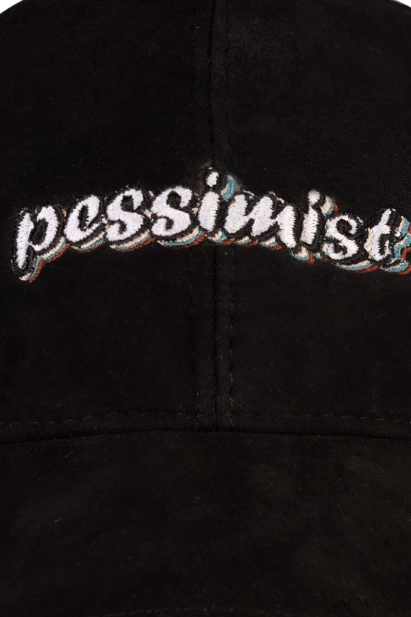 PESSIMIST EMBROIDERED CAP - CULT MIA