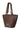 BROWN GALIA BEACH BAG - CULT MIA