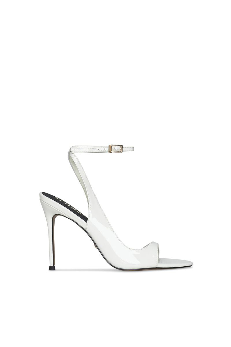 White MIDNIGHTS HEEL in white by 10TH FLOOR featuring a sleek design and high heel silhouette.