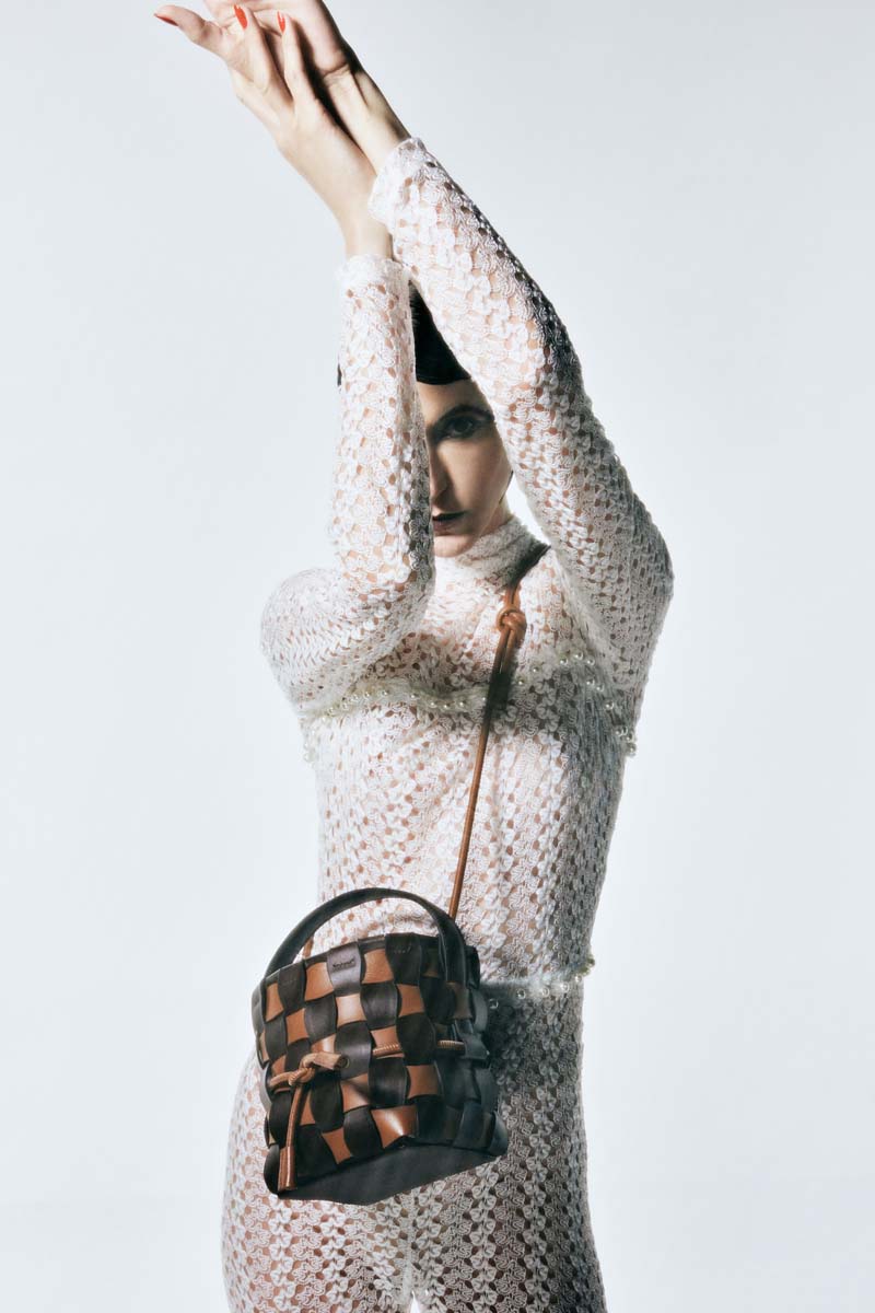 TULUM BAG IN COFFEE AND CARAMEL - CULT MIA